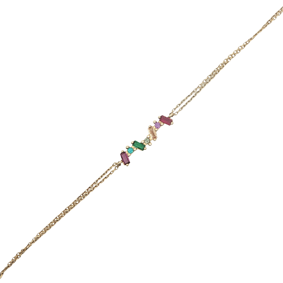 Acar Gold Gümüş Bileklik - BL03596S