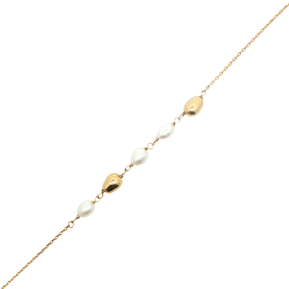 Acar Gold Gümüş Bileklik - BL05250S