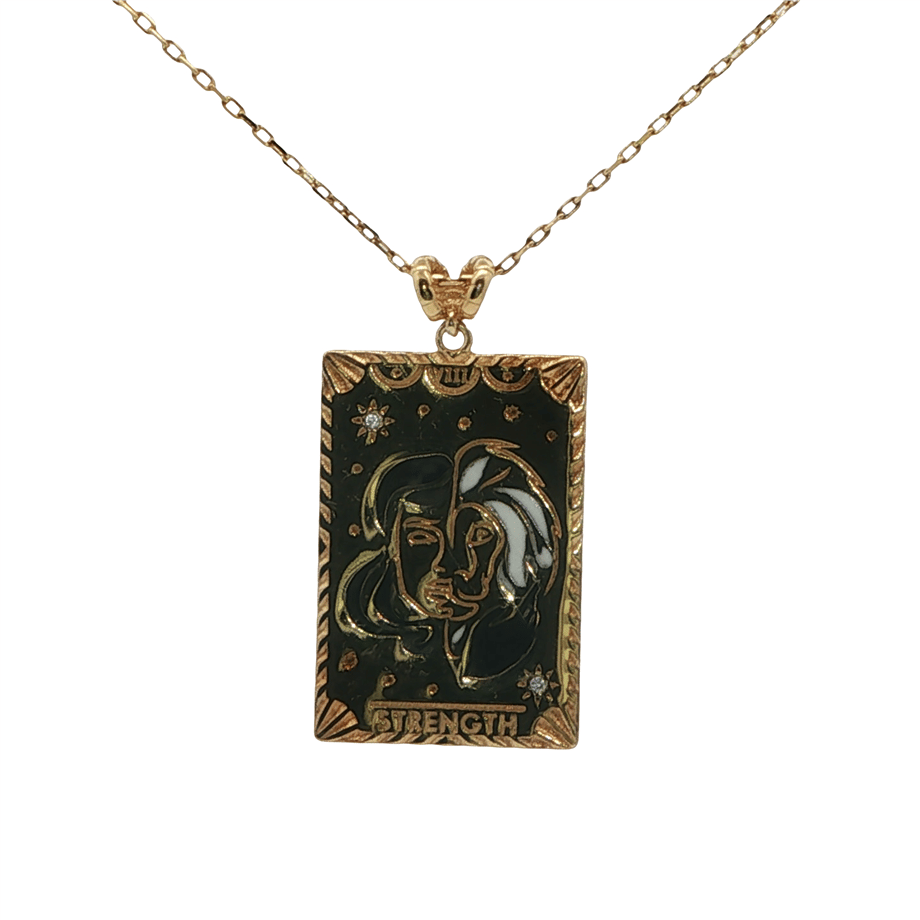 Acar Gold Gümüş Kolye - KL03885S