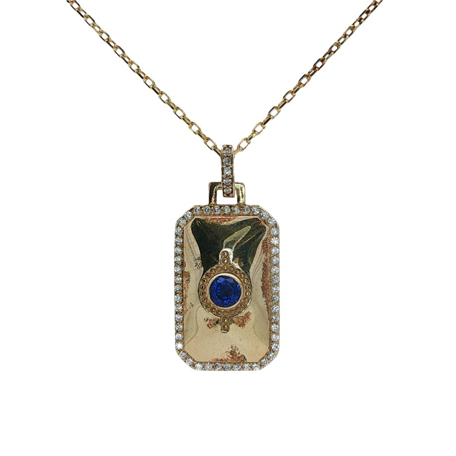 Acar Gold Gümüş Kolye - KL04519S