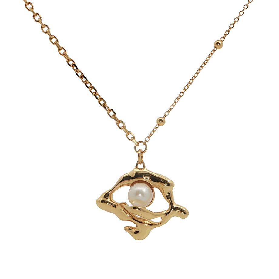 Acar Gold Gümüş Kolye - KL06888S