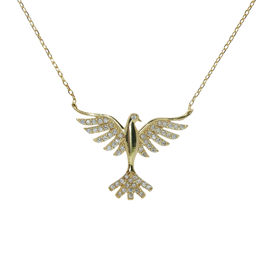 Acar Gold Gümüş Kolye - KL07649S