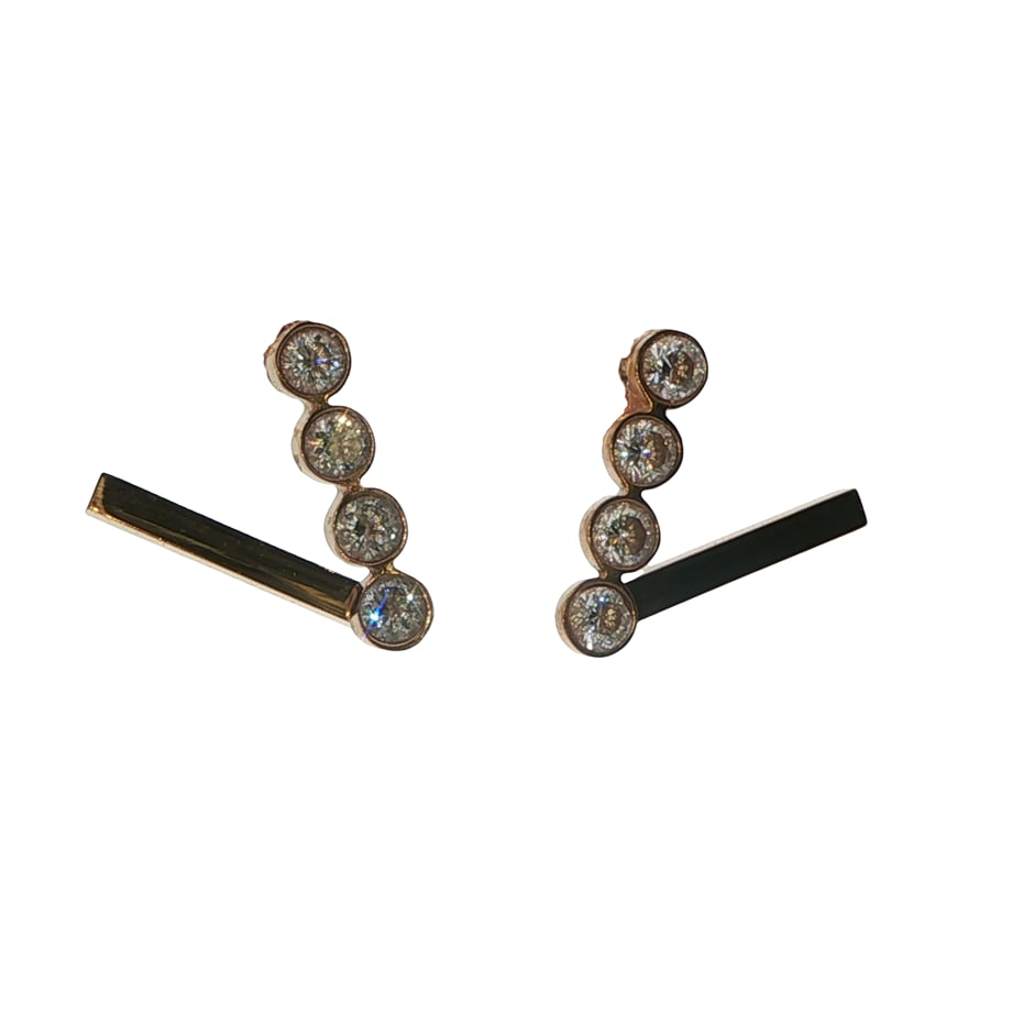 Acar Gold Gümüş Küpe - KP00746Ç