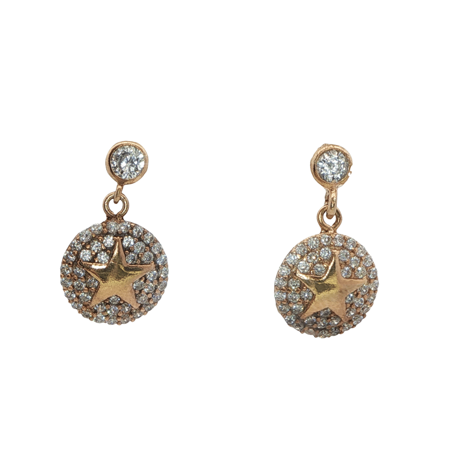 Acar Gold Gümüş Küpe - KP00809S