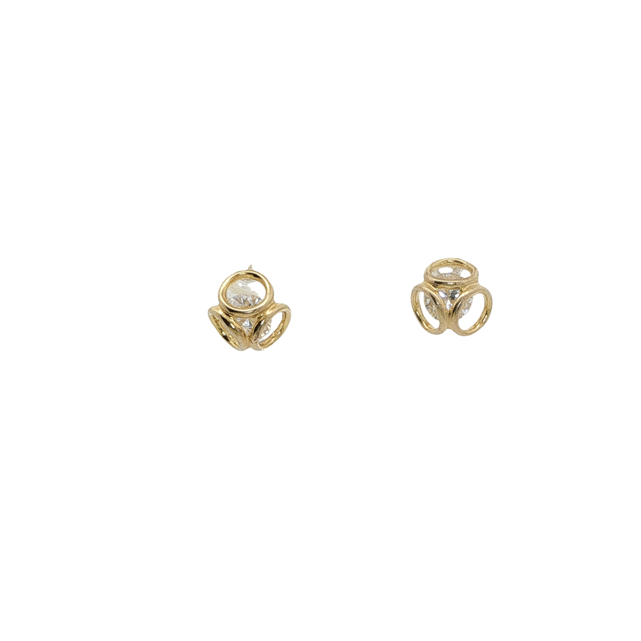Acar Gold Gümüş Küpe - KP06792S