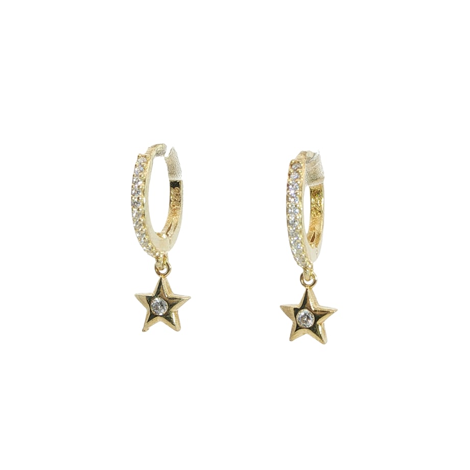 Acar Gold Gümüş Küpe - KP07508S