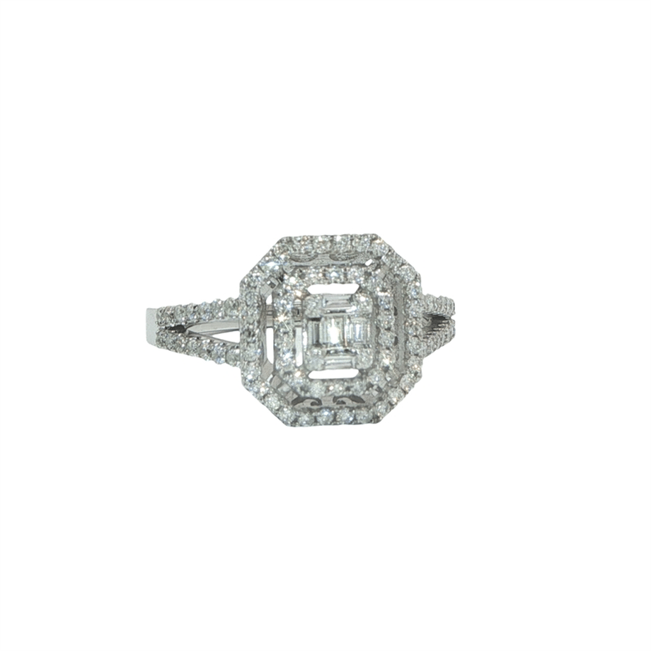 Acar Gold Pirlanta Baget Yüzük - PR03035