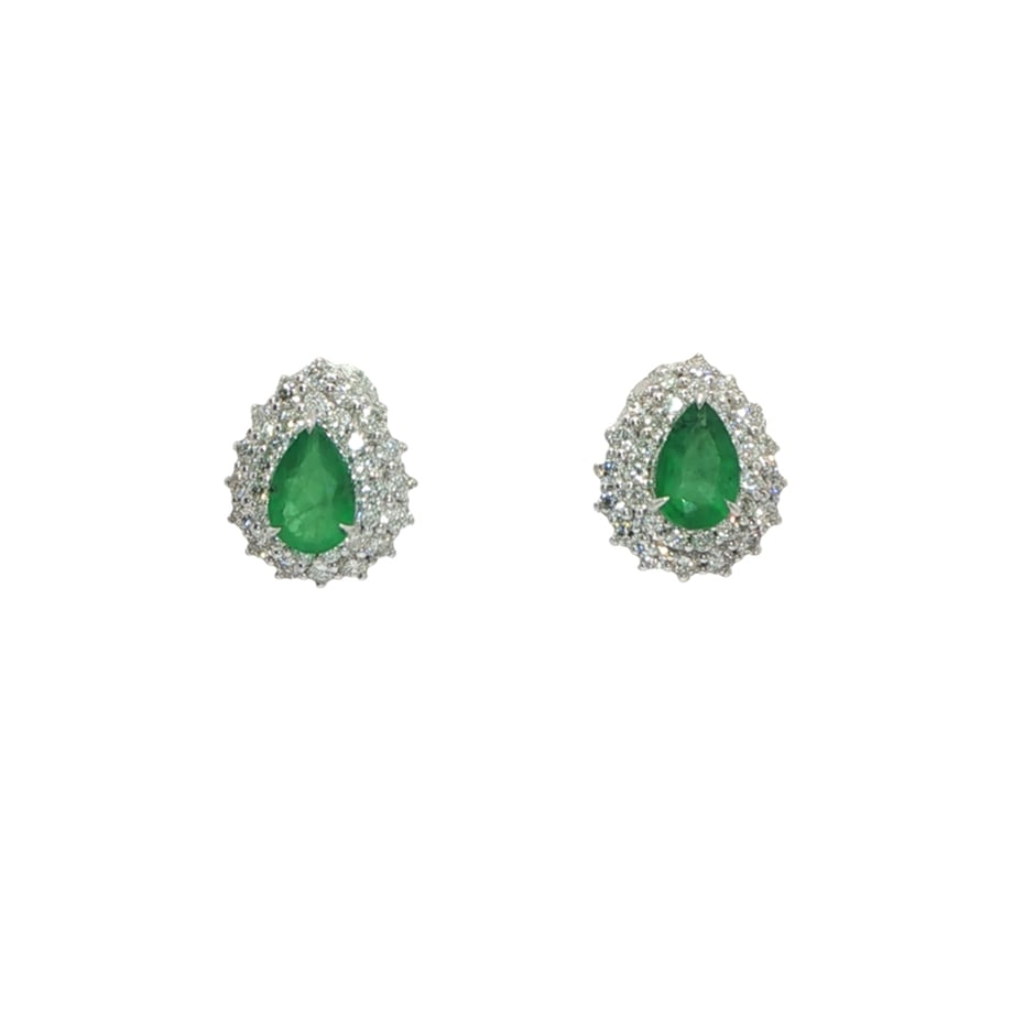 Acar Gold Pirlanta Renkli̇ Taşli Küpe - PR03057