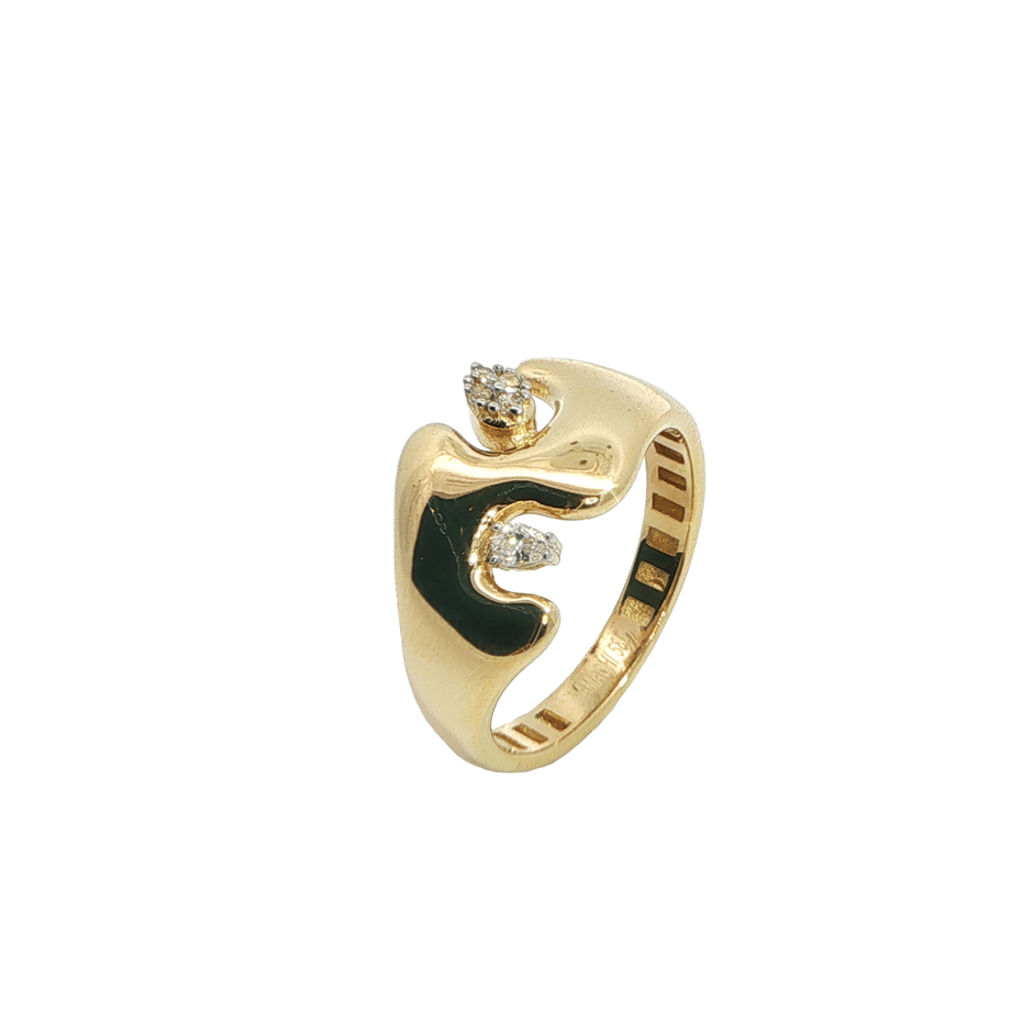 Yılan Figürlü Taşlı Yüzük | Acar Gold