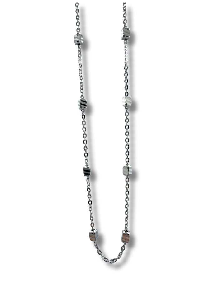 ARALIKLI BONCUK ZİNCİR 45 CM
