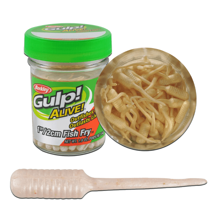 Silikon Yemler Berkley Gulp Alive Fish Fry 2cm Silikon Yem - CHARTREUSE