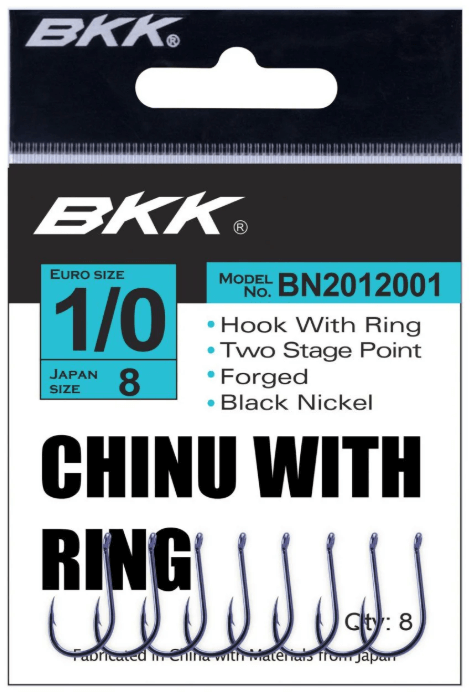 Tekli İğneler BKK Chinu-R Diamond Olta İğnesi - 1-0