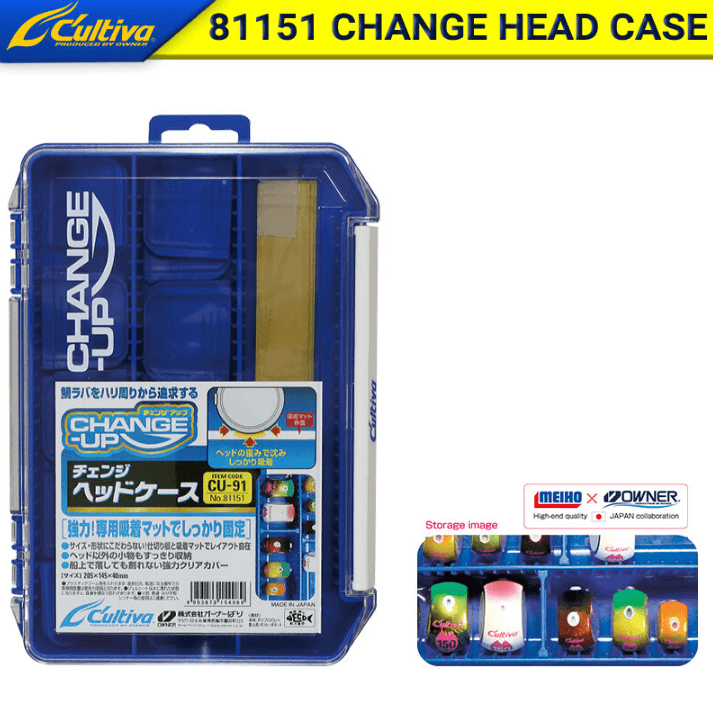 CULTIVA Cultiva 81151 Change Head Case Blue Çanta ve Kutular