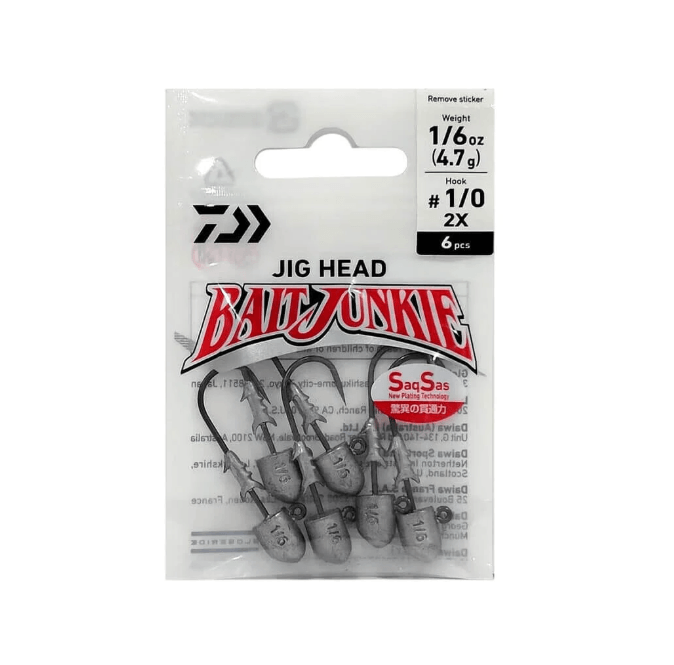 DAIWA Daiwa Bait Junkie Jig Head 1.77 GR Jig Head ve Zokalar