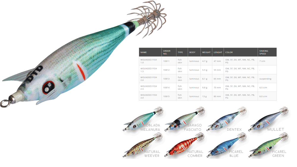 Dtd Wounded Fish Bukva 1.5 Kalamar Zokası