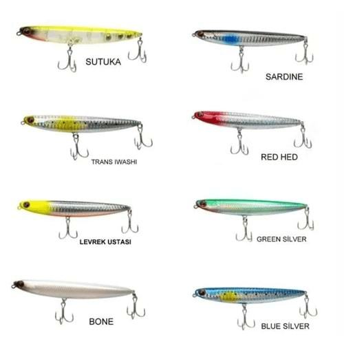 Fish Master Kamikaze 110mm 14 gr Su Üstü Maket Balık