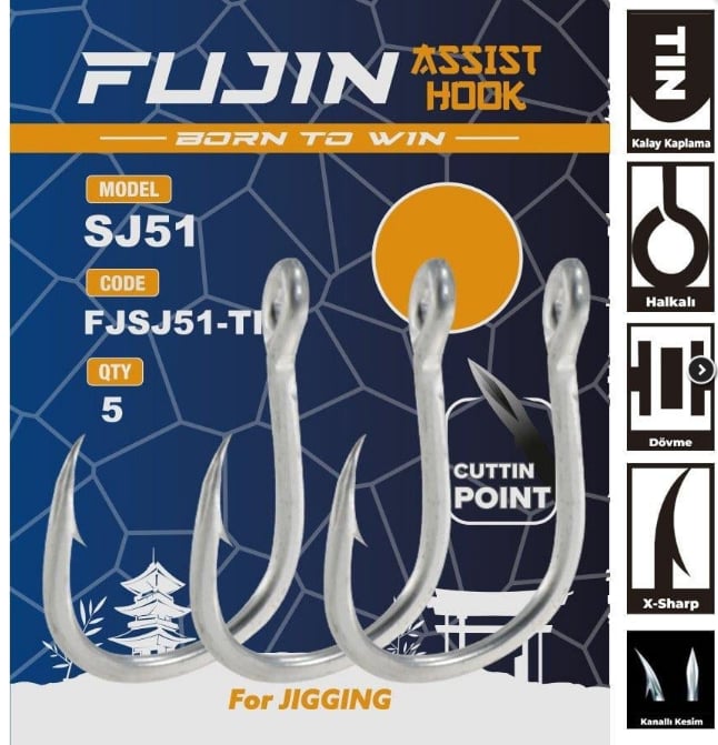 Fujin SJ51 TIN Delikli Assist Kancası