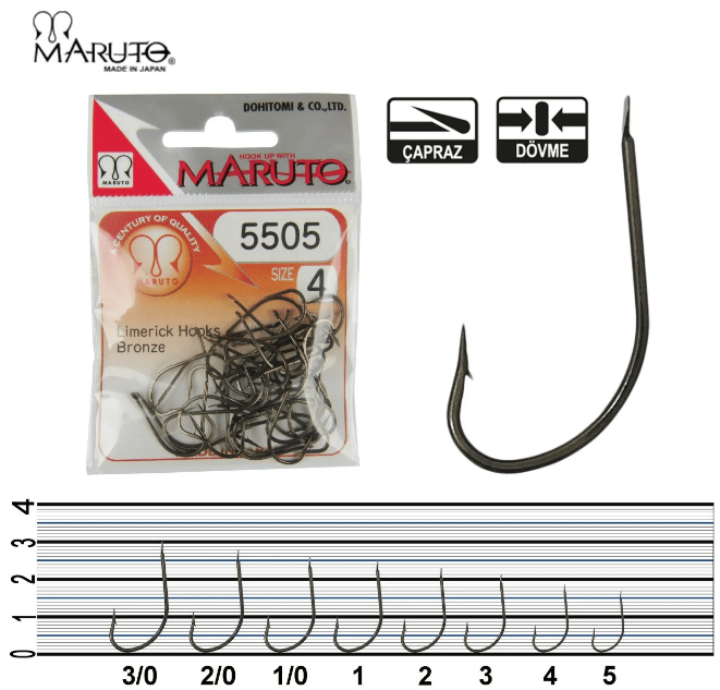 Maruto 5505 Bronz Olta İğnesi
