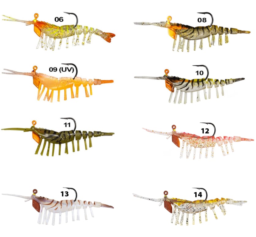 Silikon Yemler Ryuji Ayu Shrimp 7.5cm 7.2gr Silikon Karides Yem