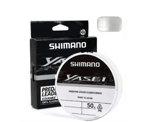 Fluorocarbon (Leader) Misinalar Shimano Line Yasei 50m Fluoro Leader Misina  - 0.28MM 6.32KG