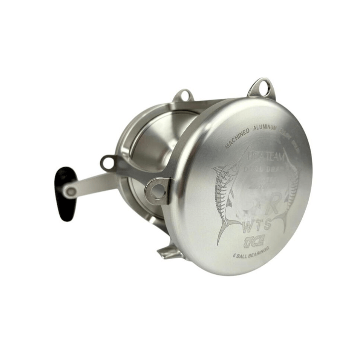 Baitcasting & Çıkrık Makineleri Tica 80 Rwts 2 Hız Silver Çıkrık Makinesi