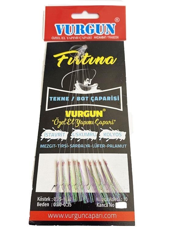Vurgun Çapari Tekne Bot Çaparisi - Balık Sırtı