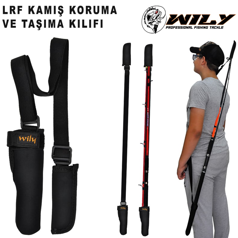 Çanta ve Kutular Wily Neopren Lrf Kamış Koruma ve Taşıma Kılıfı