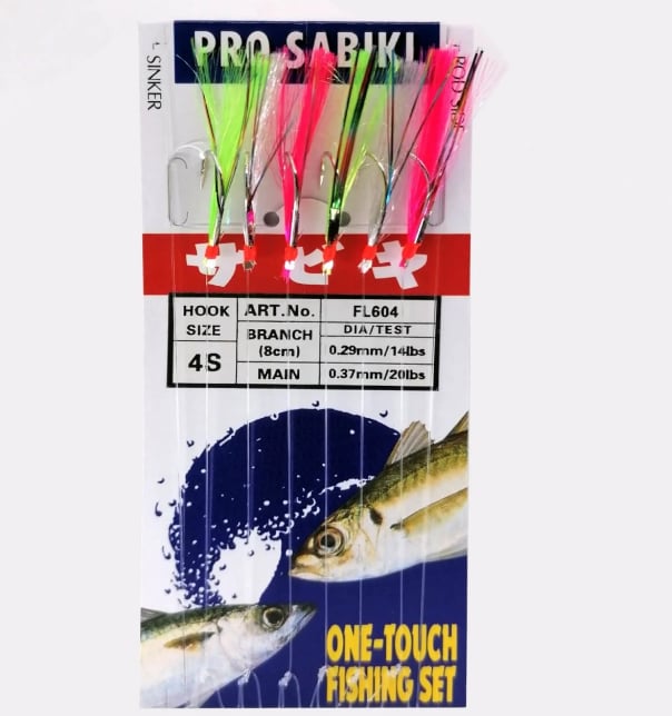 Hazır Takımlar Yamashita Pro Sabiki FL-604 3-5 Çapari - 4