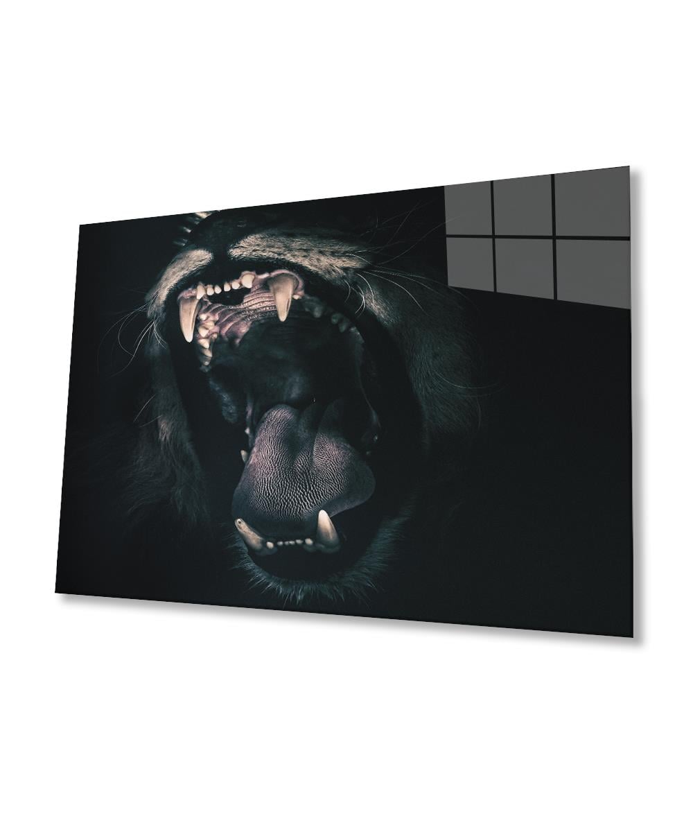 Aslan Cam Tablo