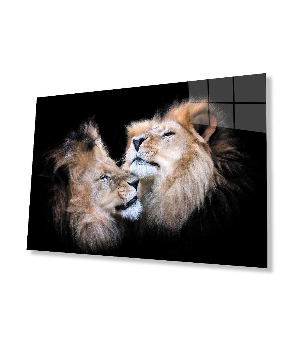 Aslan Cam Tablo  4mm Dayanıklı Temperli Cam