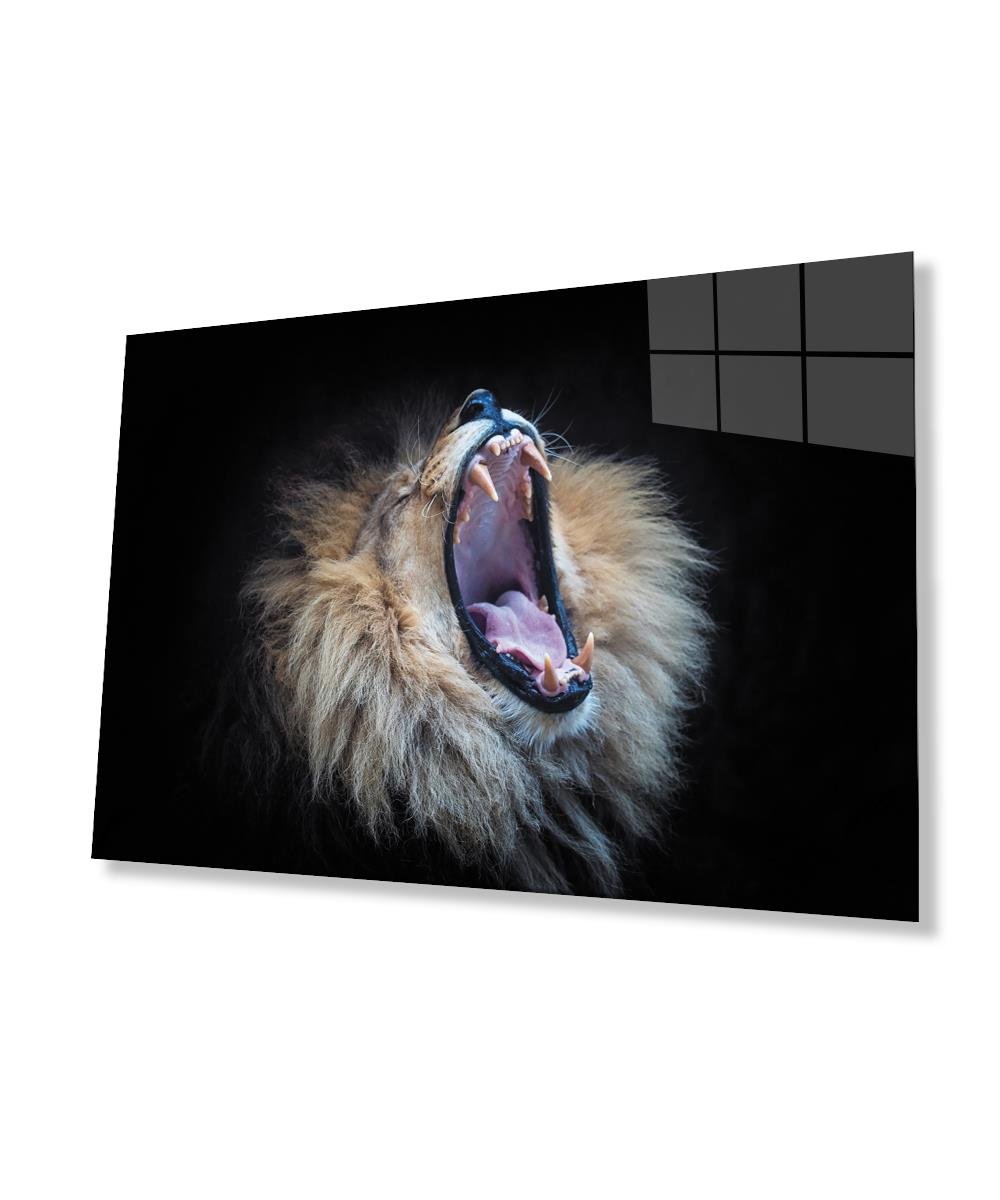 Aslan Cam Tablo  4mm Dayanıklı Temperli Cam