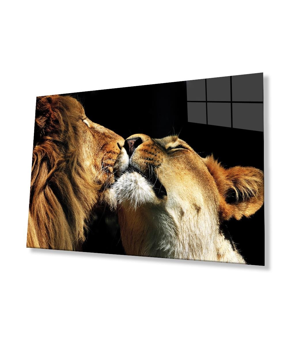 Aslan Cam Tablo  4mm Dayanıklı Temperli Cam