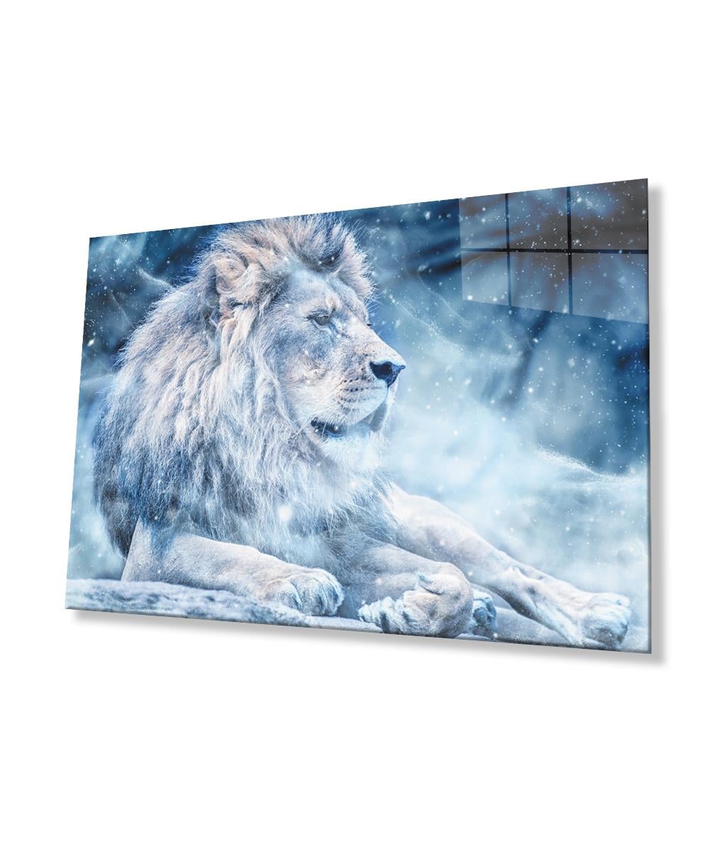 Aslan Cam Tablo  4mm Dayanıklı Temperli Cam
