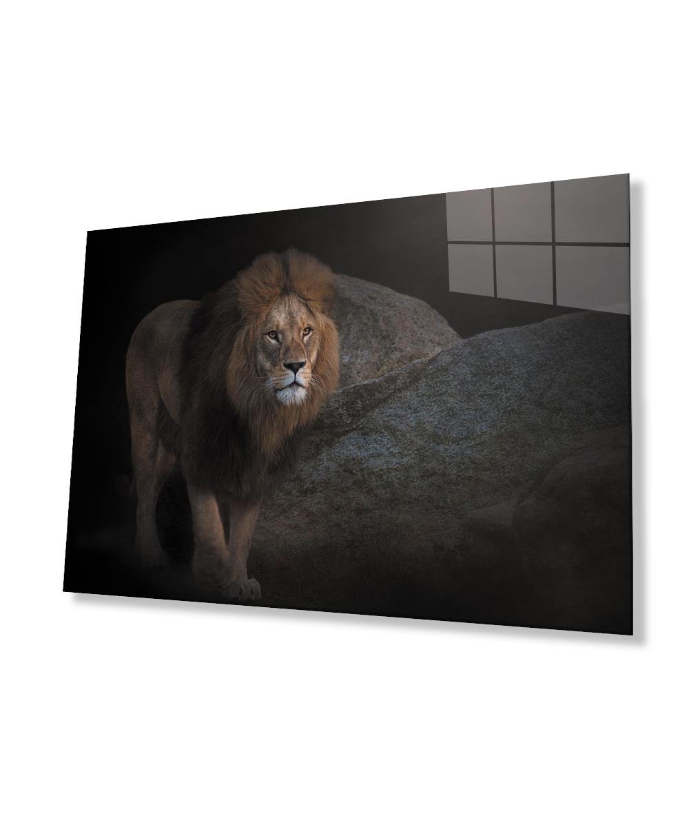 Aslan Cam Tablo  4mm Dayanıklı Temperli Cam