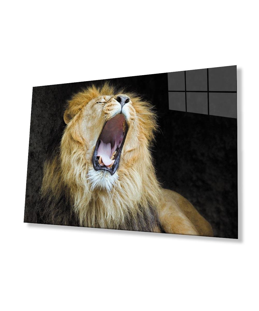 Aslan Cam Tablo  4mm Dayanıklı Temperli Cam