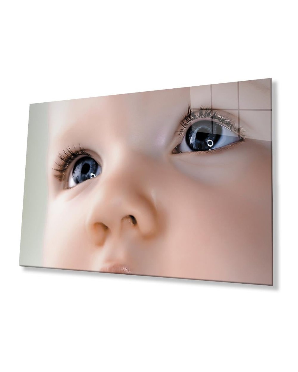 Bebek Cam Tablo  4mm Dayanıklı Temperli Cam Baby Glass Table 4mm Durable Tempered Glass
