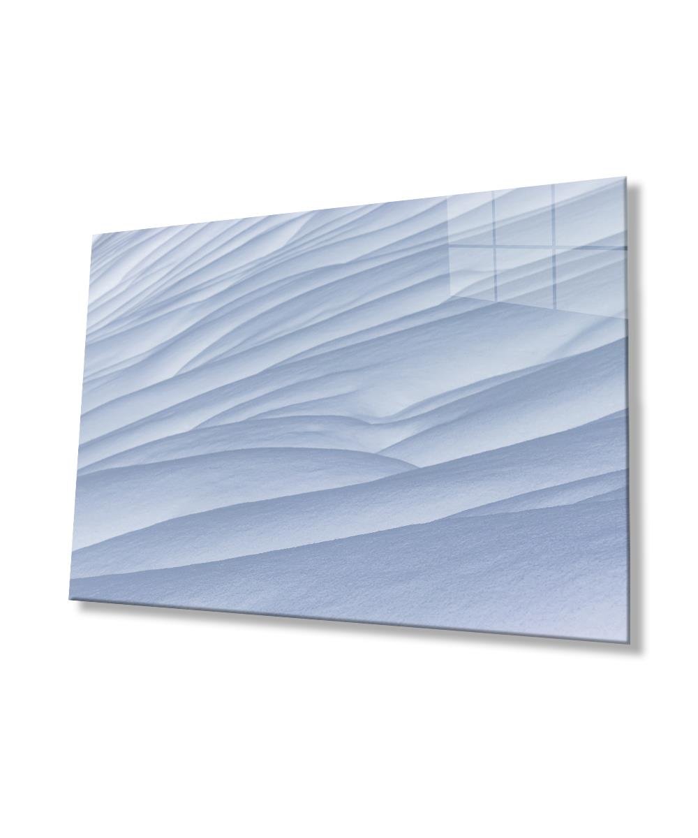 Geometrik Mimari Cam Tablo  4mm Dayanıklı Temperli Cam, Geometric Architecture Glass Wall Decor