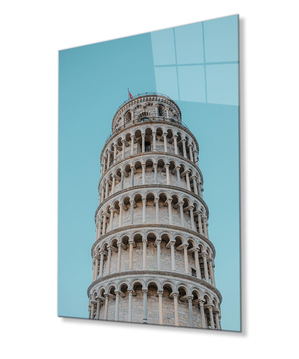 Geometrik Mimari Cam Tablo  4mm Dayanıklı Temperli Cam, Geometric Architecture Glass Wall Decor