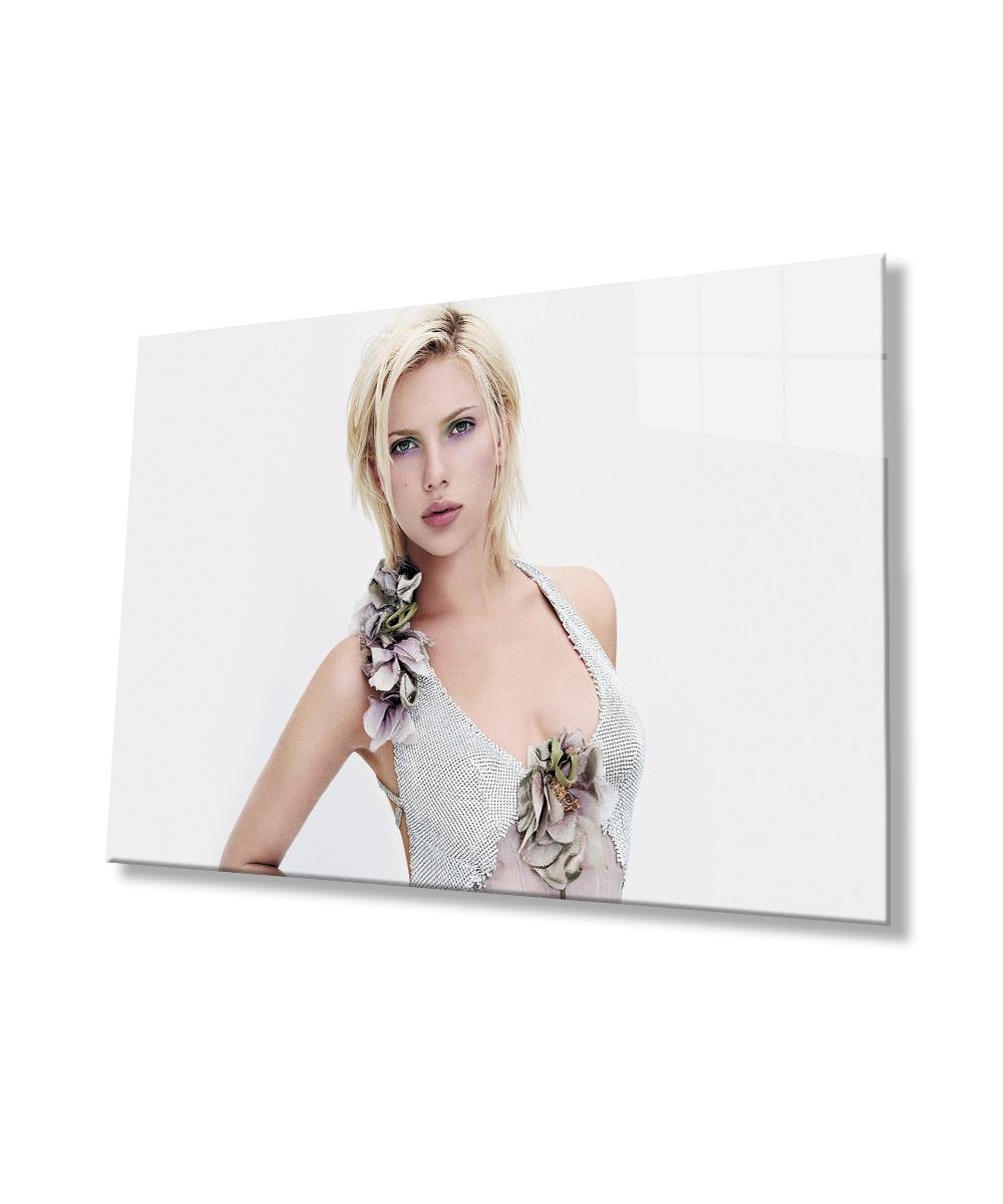 Kadınlar Cam Tablo  4mm Dayanıklı Temperli Cam, Women Glass Wall Art