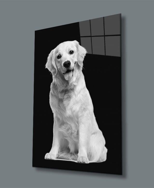 Köpek Hayvan  Cam Tablo