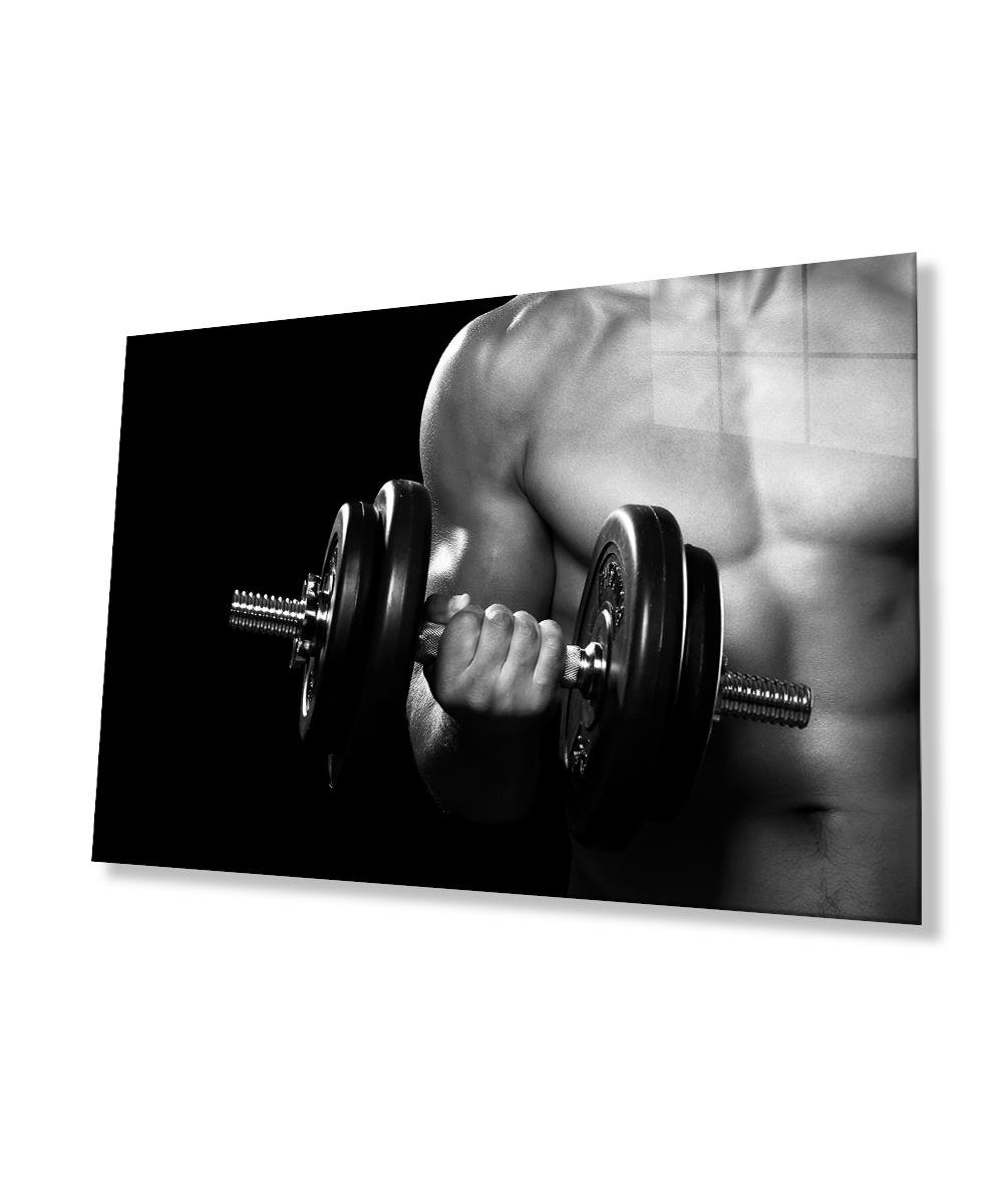 Siyah Beyaz İnsan Fotoğrafları Cam Tablo  4mm Dayanıklı Temperli Cam Black and White People Photos  Glass Wall Art