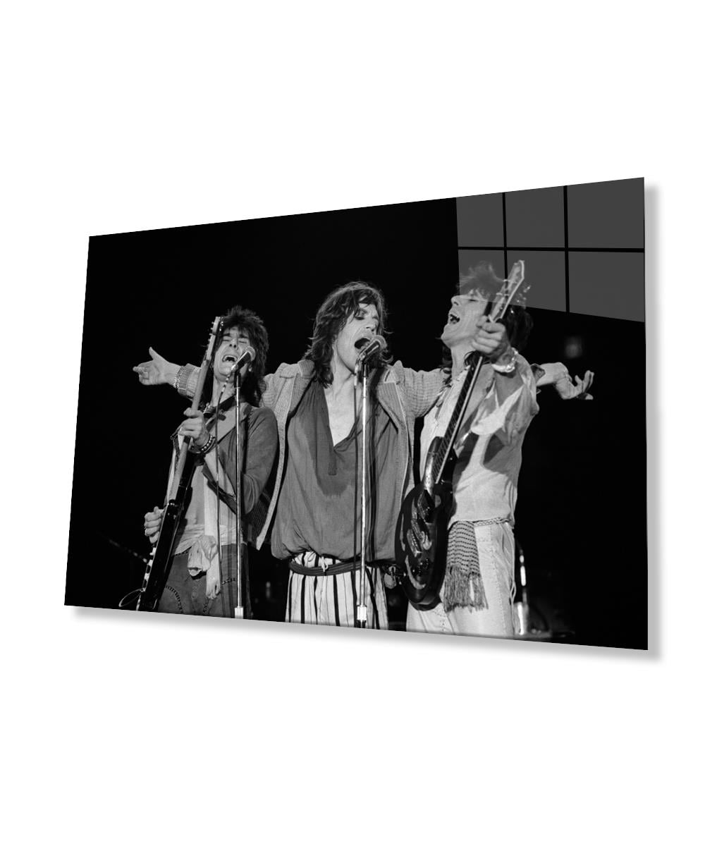 The Glimmer Twins Beatles Cam Tablo  4mm Dayanıklı Temperli Cam