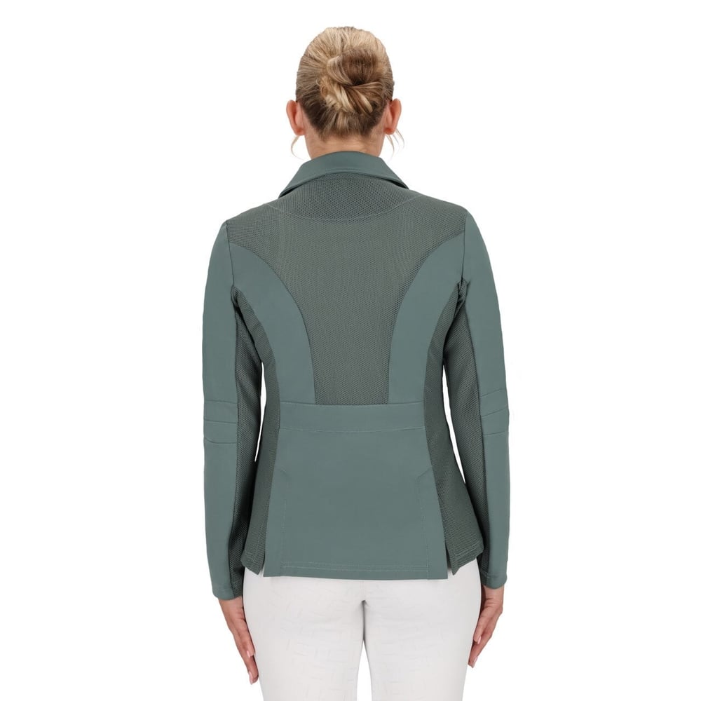 Binici Yarışma Ceketi QHP Noven - Palm Green