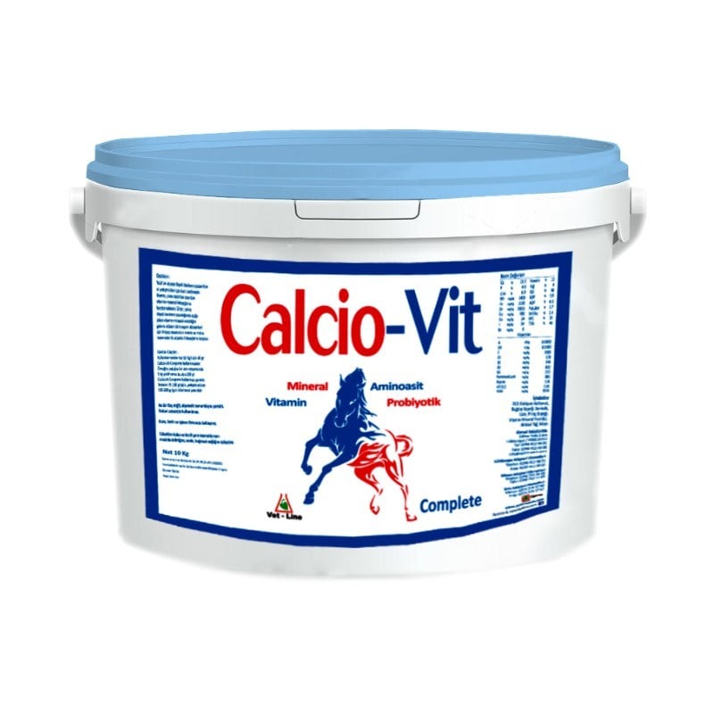 Calcio-Vit Complete Atlar İçin Makro & Mikro Mineral ve Vitamin Takviyesi 10 KG