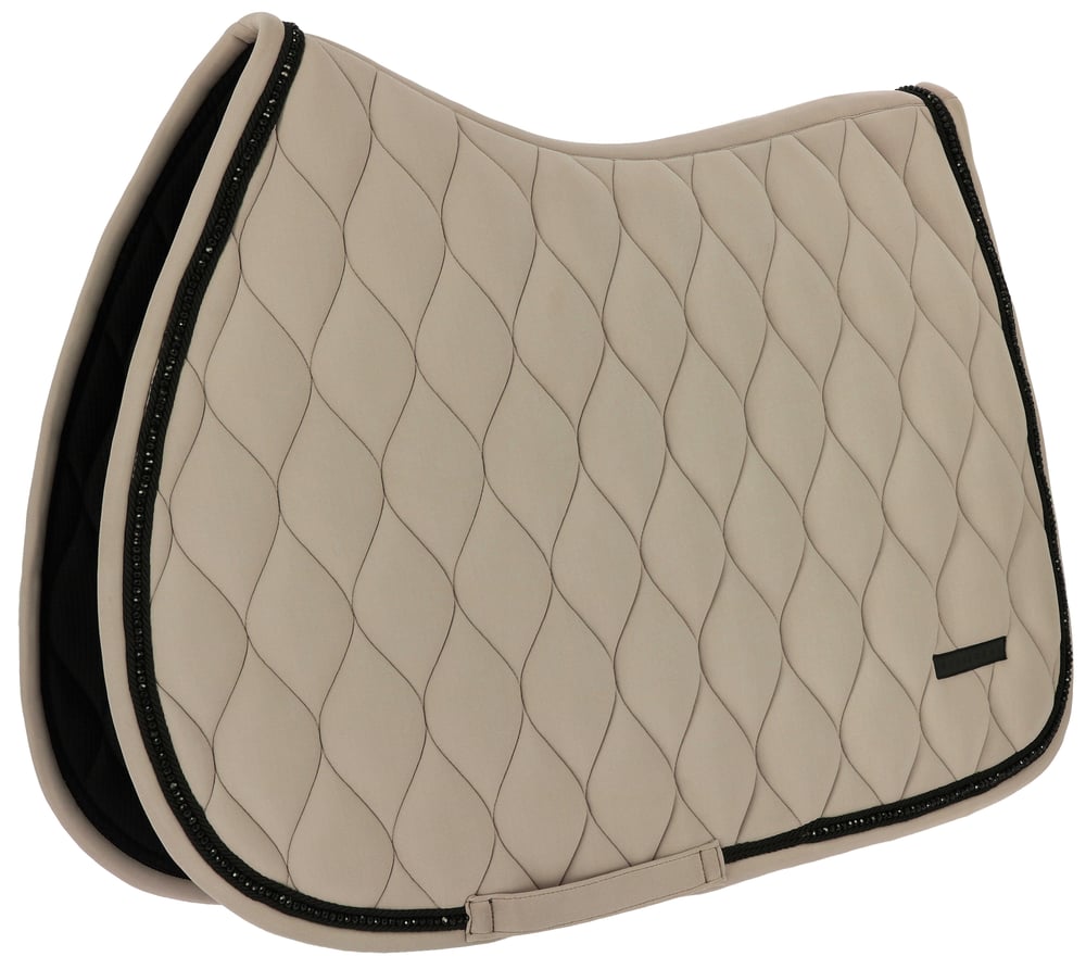 EQUITHÈME Pearl Çok Amaçlı Eyer Altlığı - Soft Taupe- (At Boyu / Full)