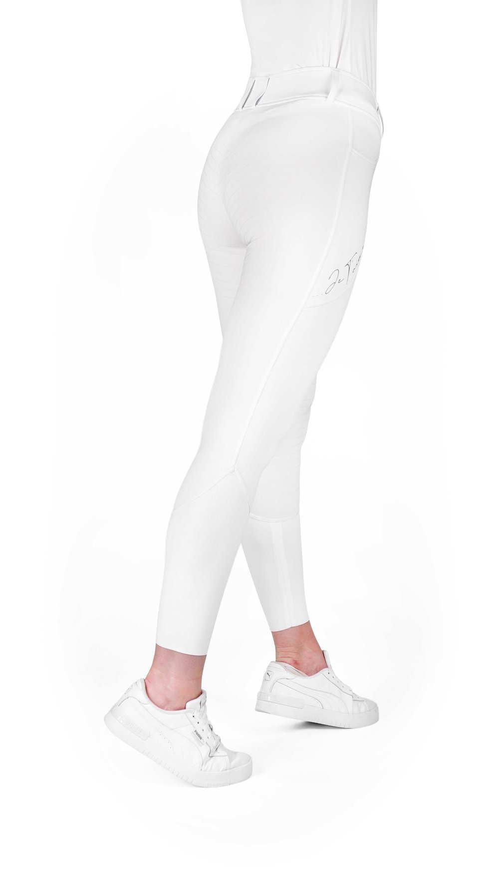 Equitheme Elsa Binici Yarışma Pantalonu - Beyaz