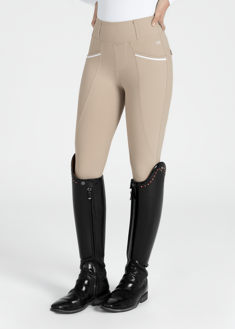 Pro Riding Binici Taytı (Bej) Full Grip