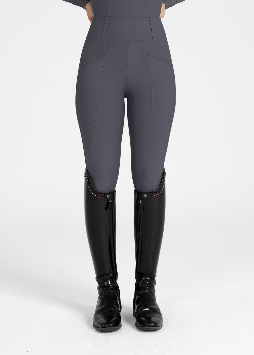 Pro Riding Binici Taytı (Graphite) Full Grip