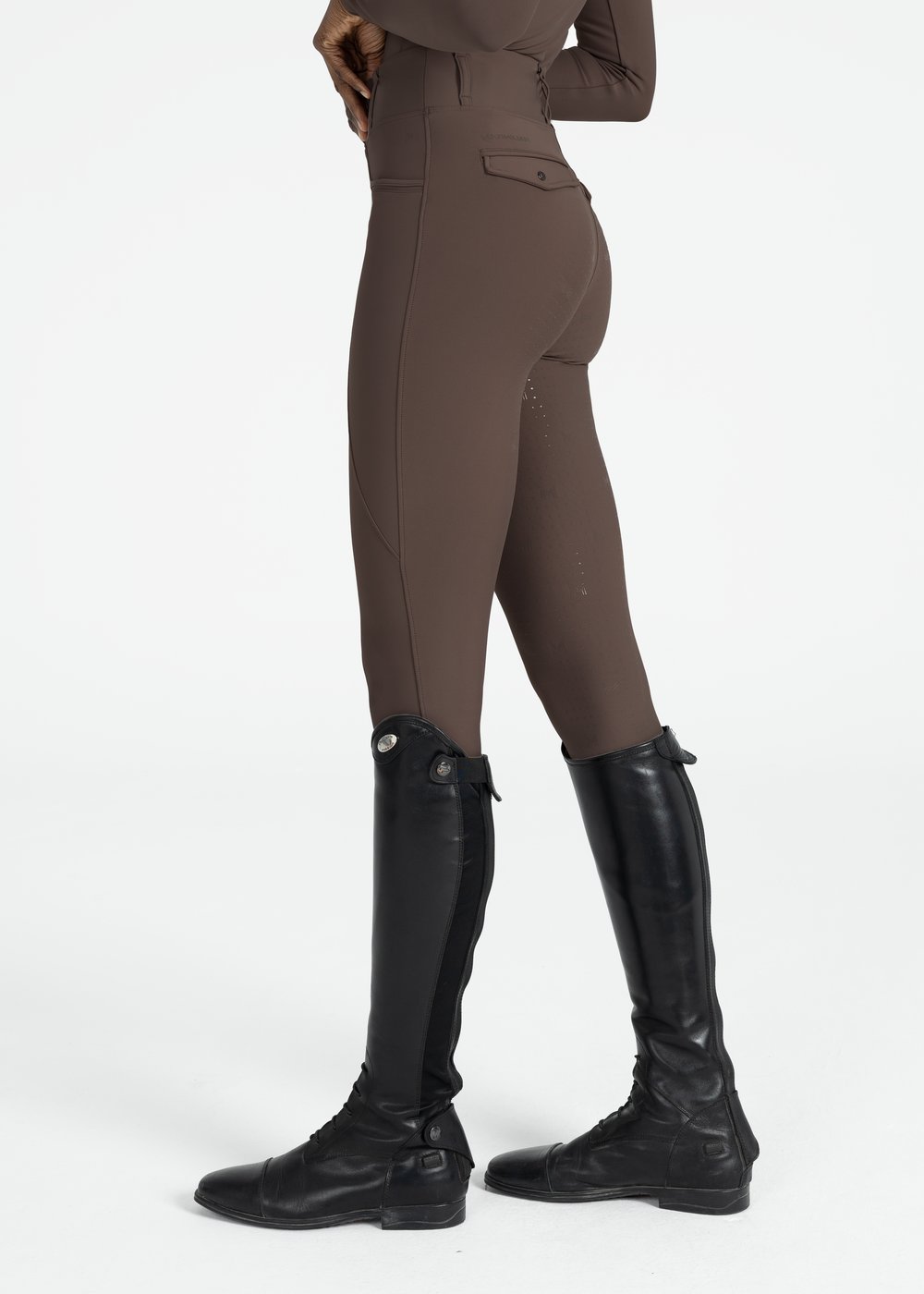 Pro Riding Binici Taytı (Mocha) Full Grip