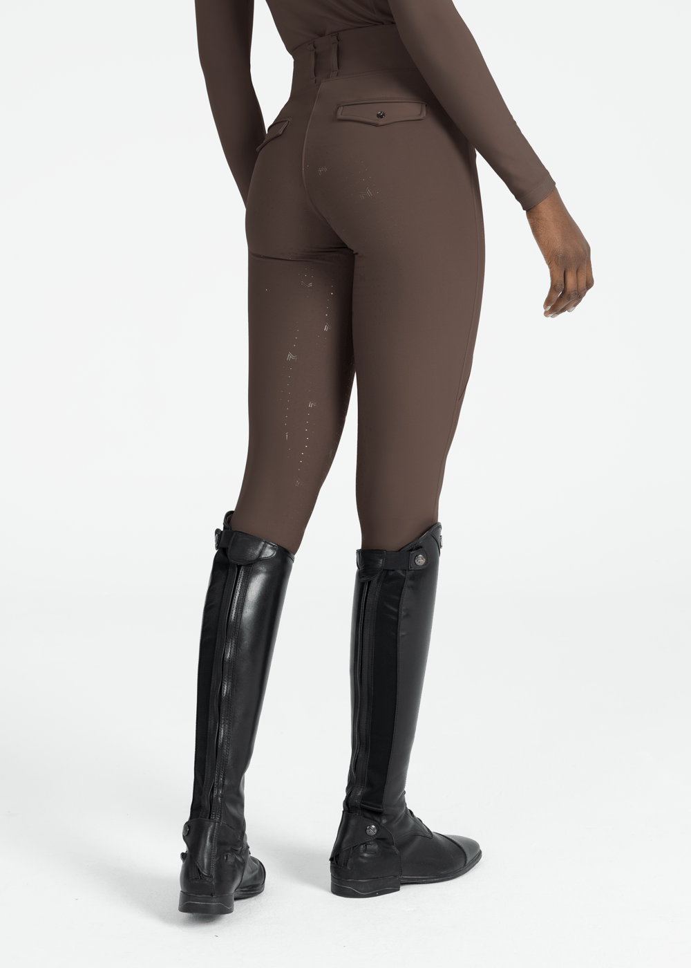 Pro Riding Binici Taytı (Mocha) Full Grip